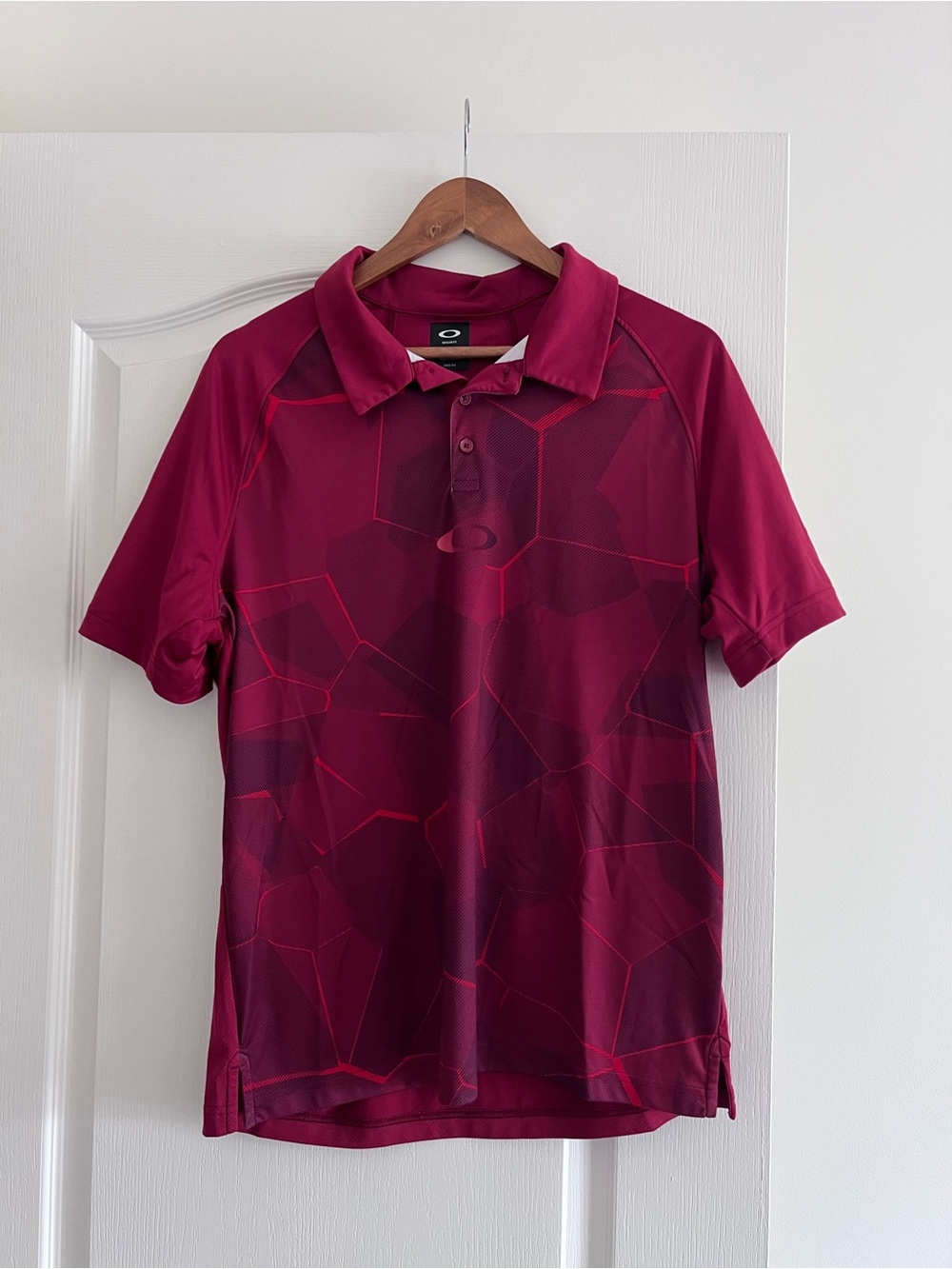 Oakley Men's Red Polo